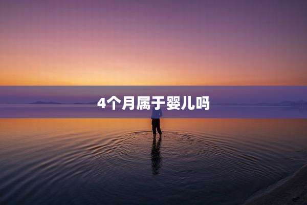 4个月属于婴儿吗