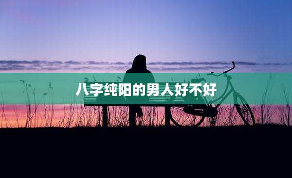 八字纯阳的男人好不好