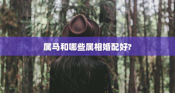 属马和哪些属相婚配好?