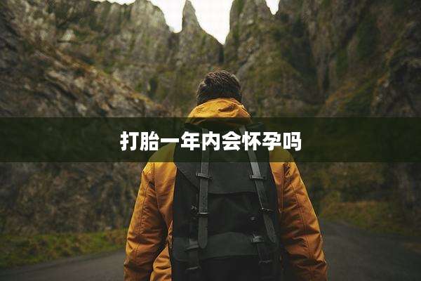 打胎一年内会怀孕吗