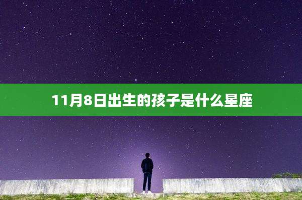 11月8日出生的孩子是什么星座