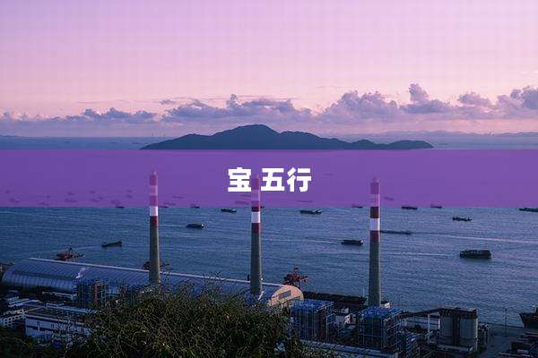 宝 五行