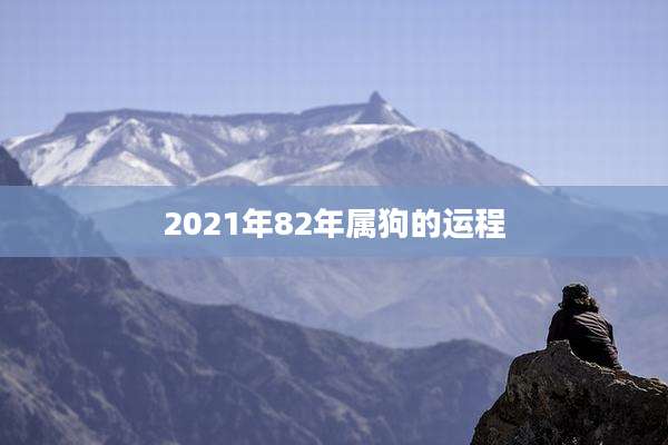 2021年82年属狗的运程