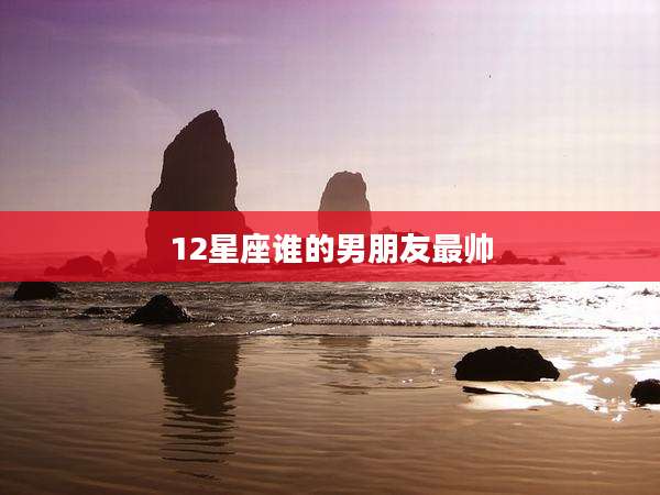 12星座谁的男朋友最帅