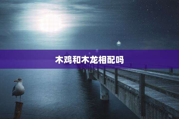 木鸡和木龙相配吗