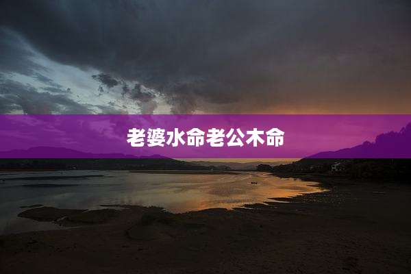 老婆水命老公木命