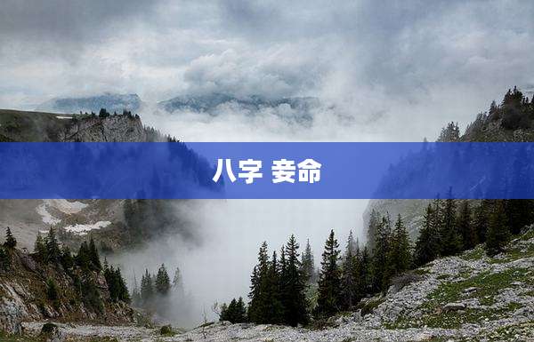 八字 妾命