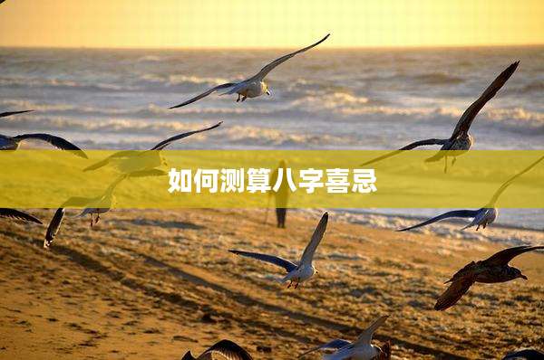 如何测算八字喜忌