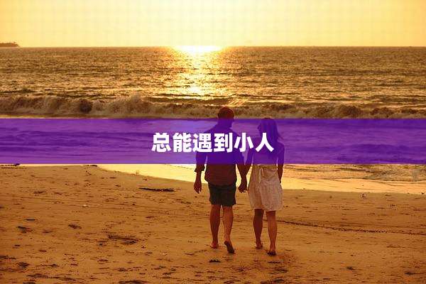 总能遇到小人