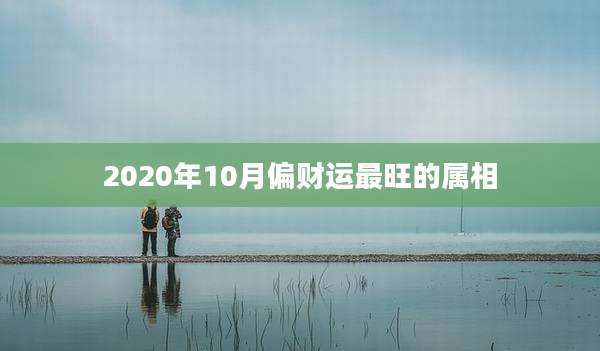 2020年10月偏财运最旺的属相