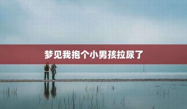 梦见我抱个小男孩拉尿了