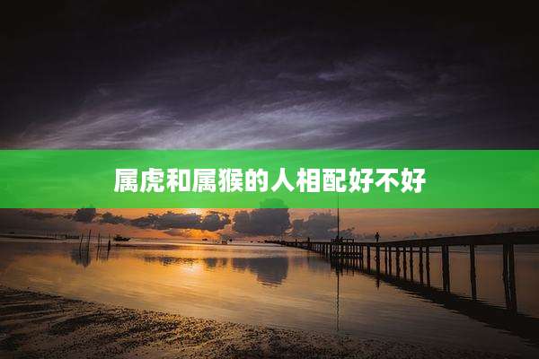 属虎和属猴的人相配好不好