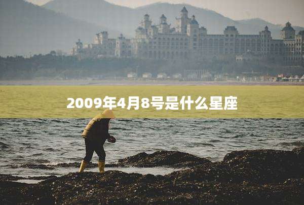 2009年4月8号是什么星座