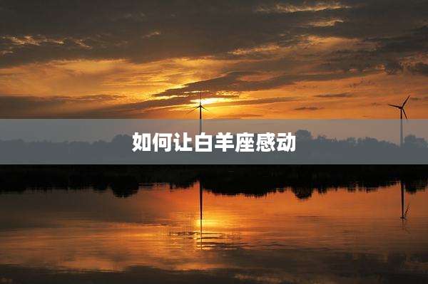 如何让白羊座感动