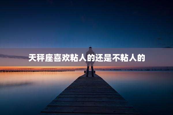 天秤座喜欢粘人的还是不粘人的