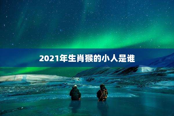 2021年生肖猴的小人是谁