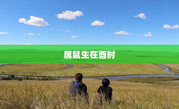 属鼠生在酉时