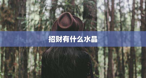 招财有什么水晶