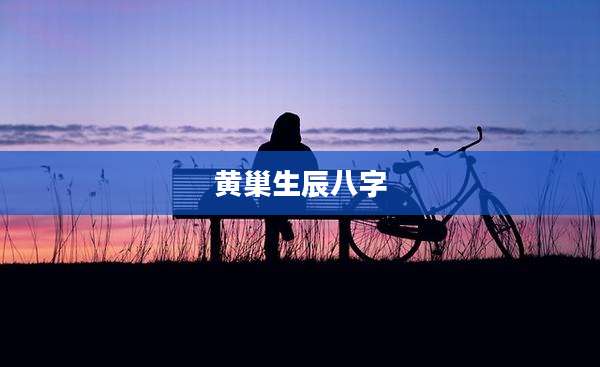 黄巢生辰八字
