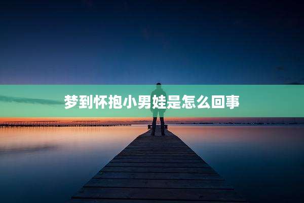 梦到怀抱小男娃是怎么回事