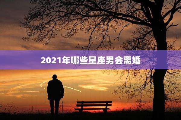 2021年哪些星座男会离婚
