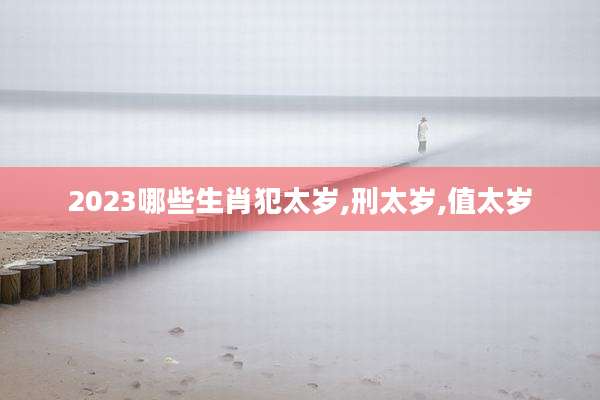 2023哪些生肖犯太岁,刑太岁,值太岁