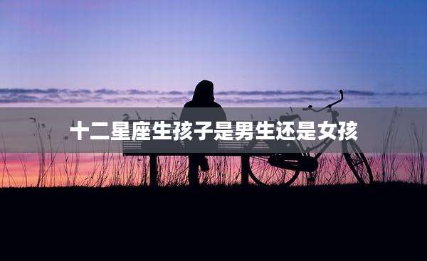 十二星座生孩子是男生还是女孩