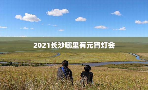 2021长沙哪里有元宵灯会