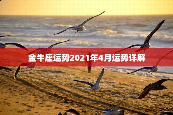 金牛座运势2021年4月运势详解