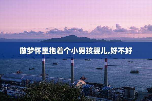 做梦怀里抱着个小男孩婴儿,好不好