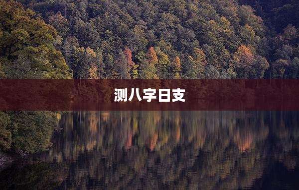 测八字日支