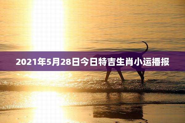 2021年5月28日今日特吉生肖小运播报