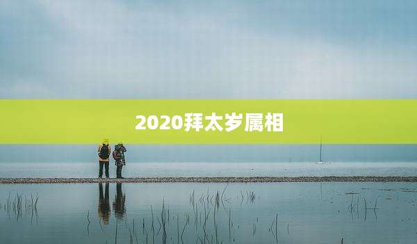 2020拜太岁属相