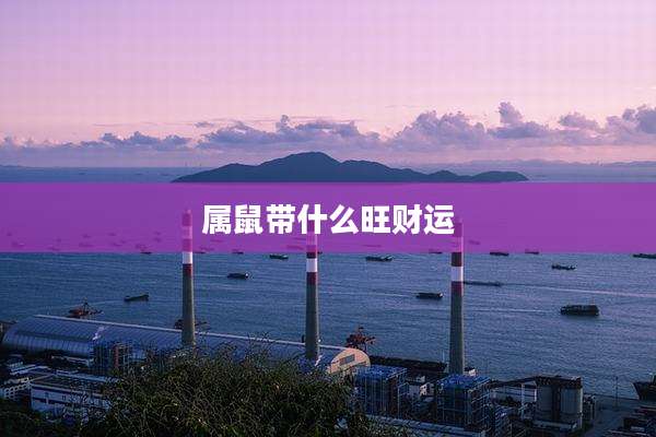 属鼠带什么旺财运