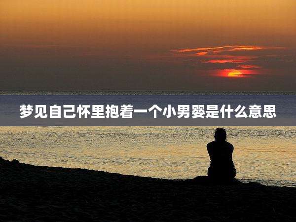 梦见自己怀里抱着一个小男婴是什么意思