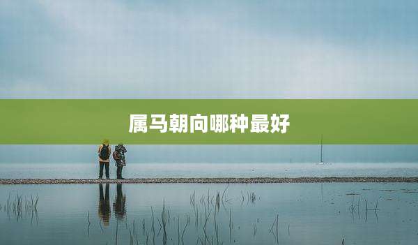 属马朝向哪种最好