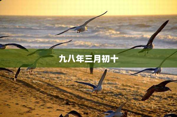 九八年三月初十