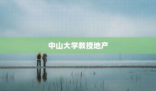 中山大学教授地产