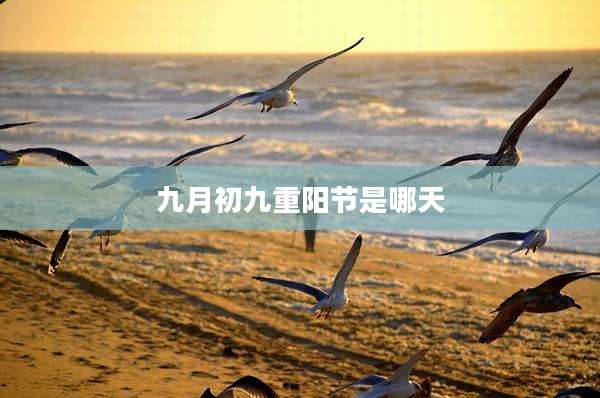 九月初九重阳节是哪天