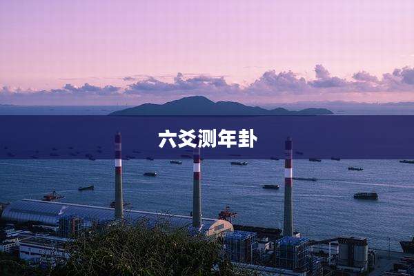 六爻测年卦