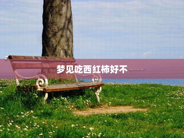 梦见吃西红柿好不
