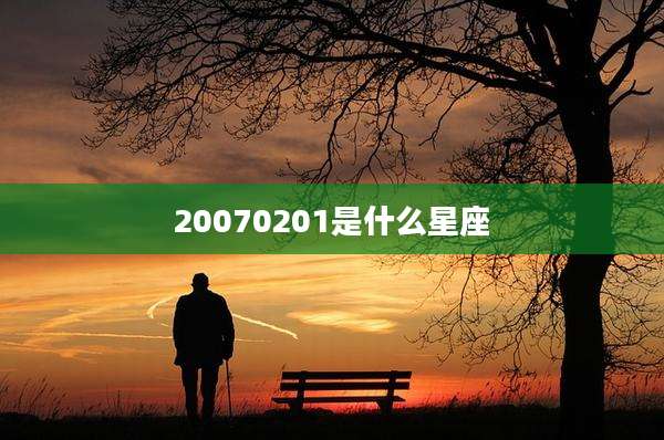 20070201是什么星座