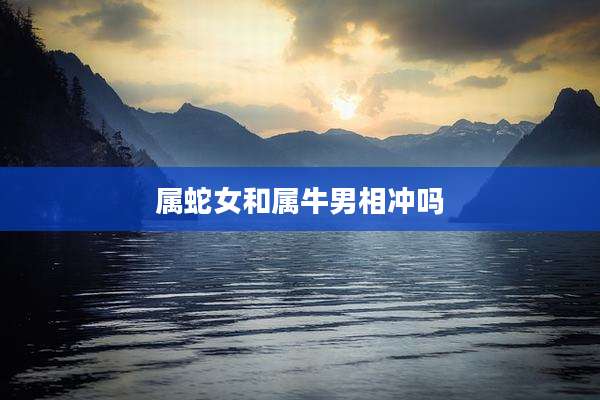 属蛇女和属牛男相冲吗