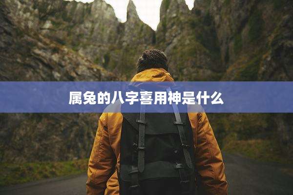 属兔的八字喜用神是什么