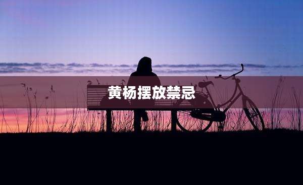 黄杨摆放禁忌