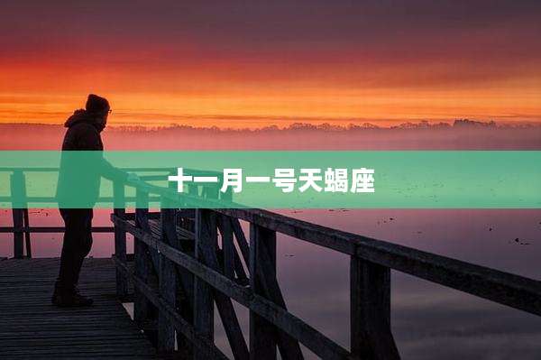 十一月一号天蝎座
