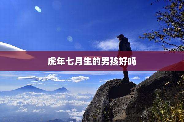 虎年七月生的男孩好吗