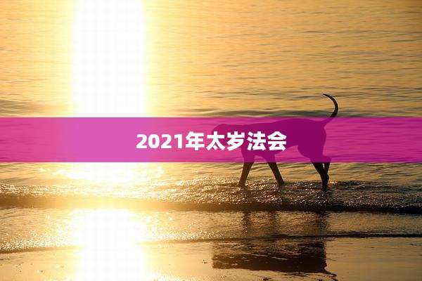 2021年太岁法会