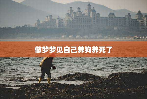做梦梦见自己养狗养死了