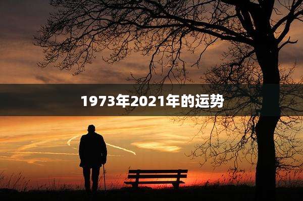 1973年2021年的运势